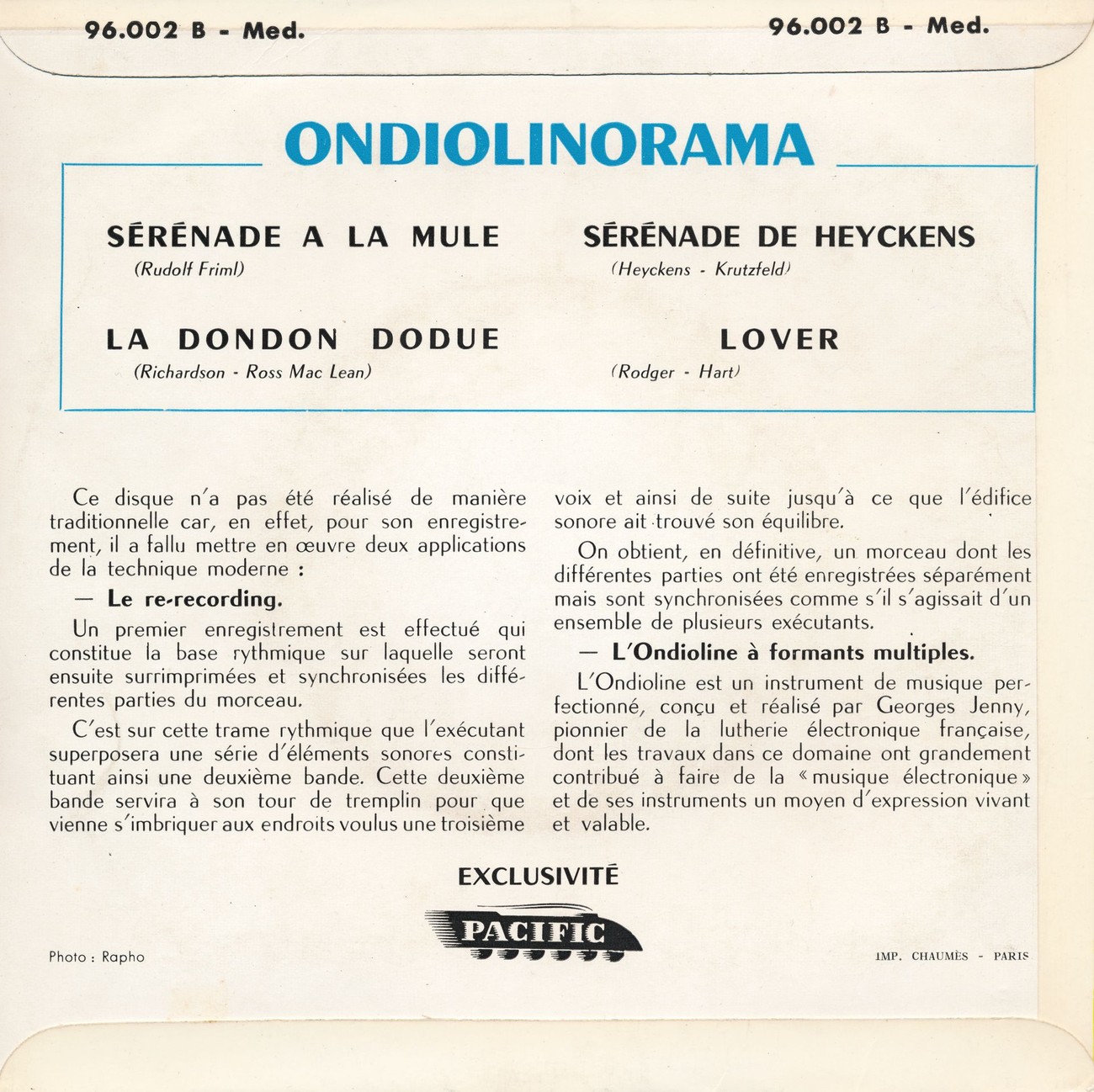 Ondiolinorama