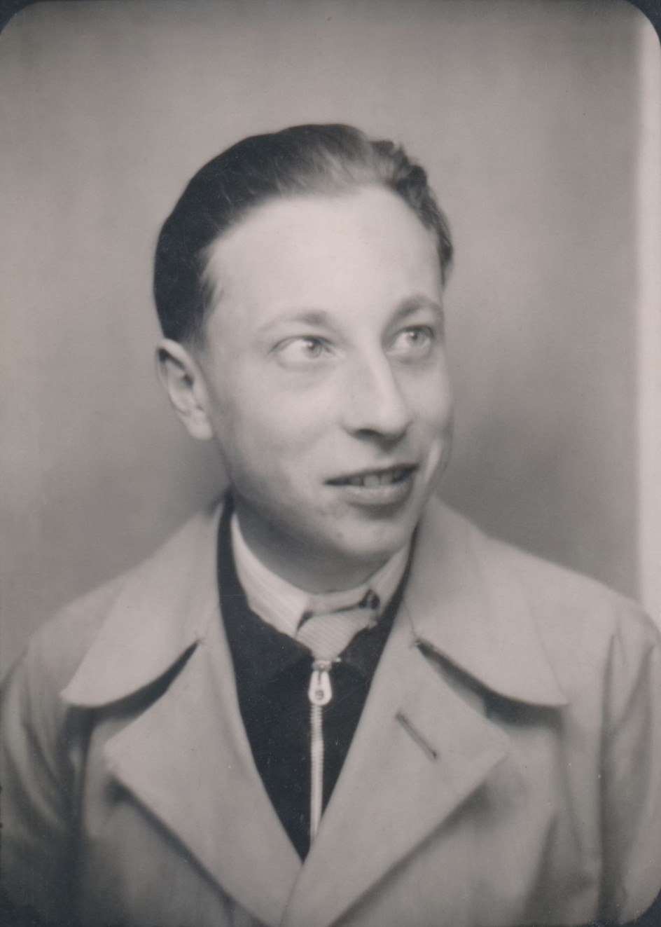 Jean Marcel Leroy as a teenager, some years before he would take on the moniker Jean-Jacques Perrey.